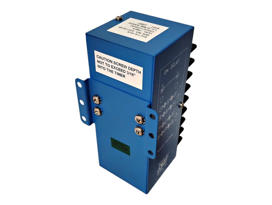 NTS 812-1-6-10-A 120 V AC / 125 V DC 3-30 Min. Range 4PDT DOPI Time Delay Relay