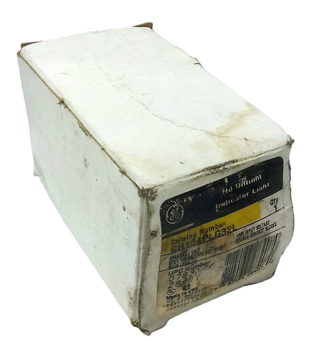 GE CR104PLG32L 120 V AC Blue Transformer Type Panel Indicator Light
