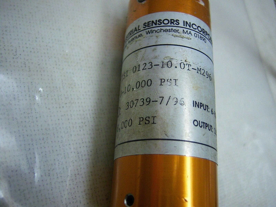 ISI Transducer 0123-10.OT-M296 0-10,000 Psi
