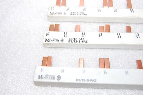MOELLER B3/12-S-FAZ BUSS BAR LOT OF 3