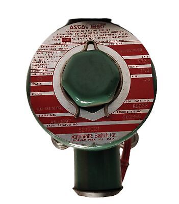 ASCO 8215C21 110/120 V AC 11.5 W 50 psi Solenoid Valve