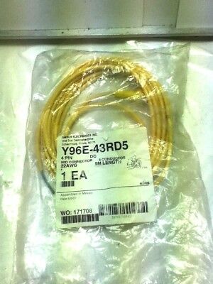 OMRON Y96E-43RD5 SENSOR CABLE
