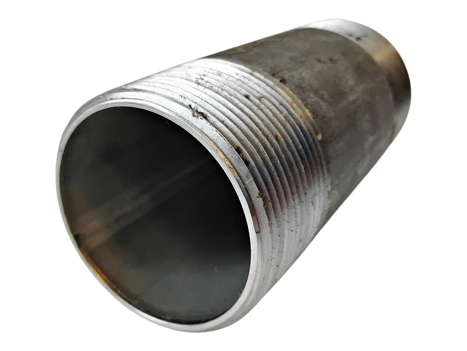 Merit Brass 6040-600 2-1/2" x 6" L MNPT Sch 40 316 Stainless Steel Pipe Nipple