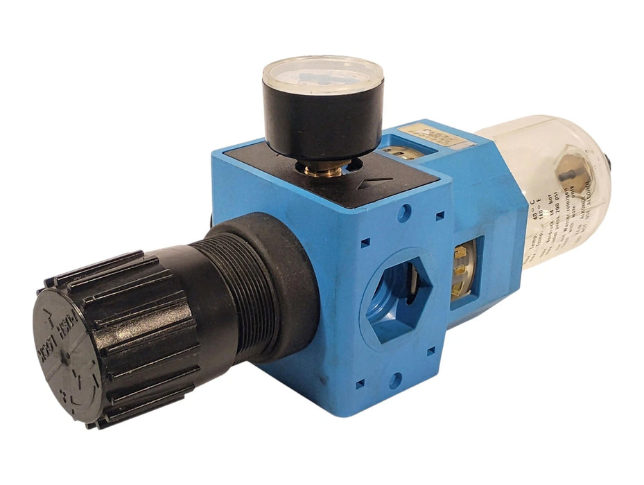 Festo LFR-G-1/2-S-B Compressed Air Filter/Regulator w/ G-1/2 Port and Gauge