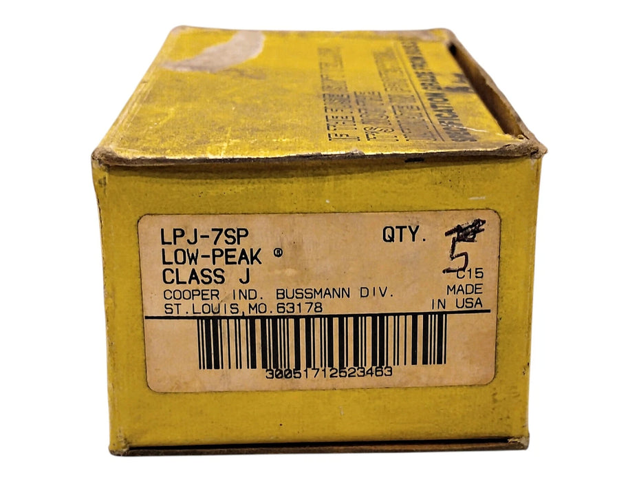 Bussmann LPJ-7SP 600 VAC/300 VDC 7 A Current-Limiting Time-Delay Fuses