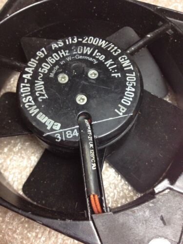 EBM W2S107-AA01-97 Fan