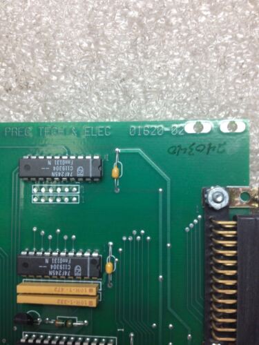 PREC TECH & ELEC 01620-02 PC BOARD