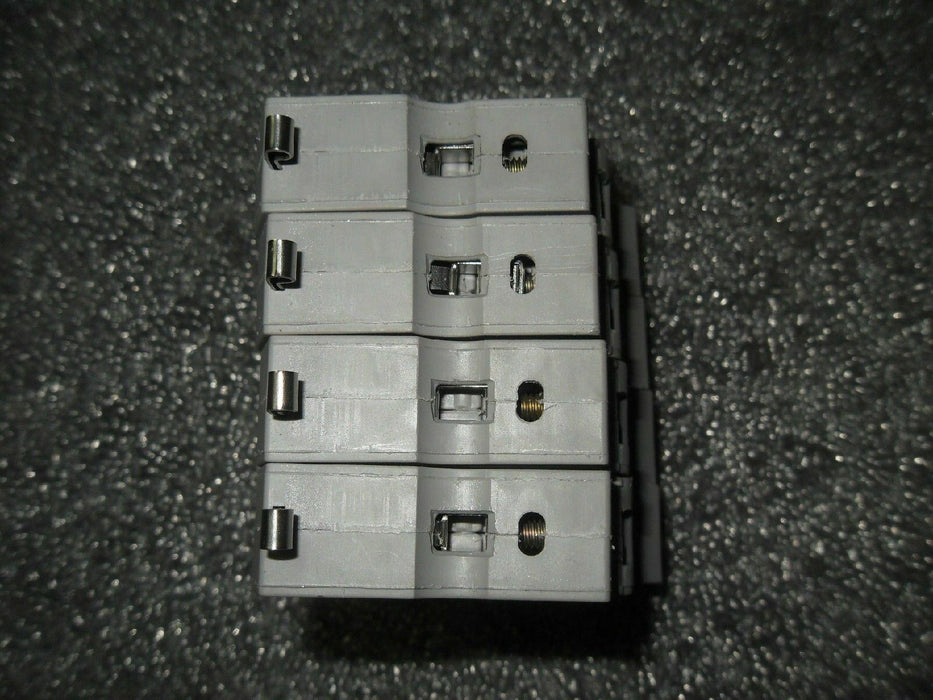 4 Bussmann CHCC1 30A 600V Fuse Holders