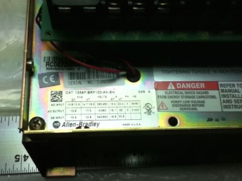 Allen-Bradley 1336F-BRF100-AN-EN Drive