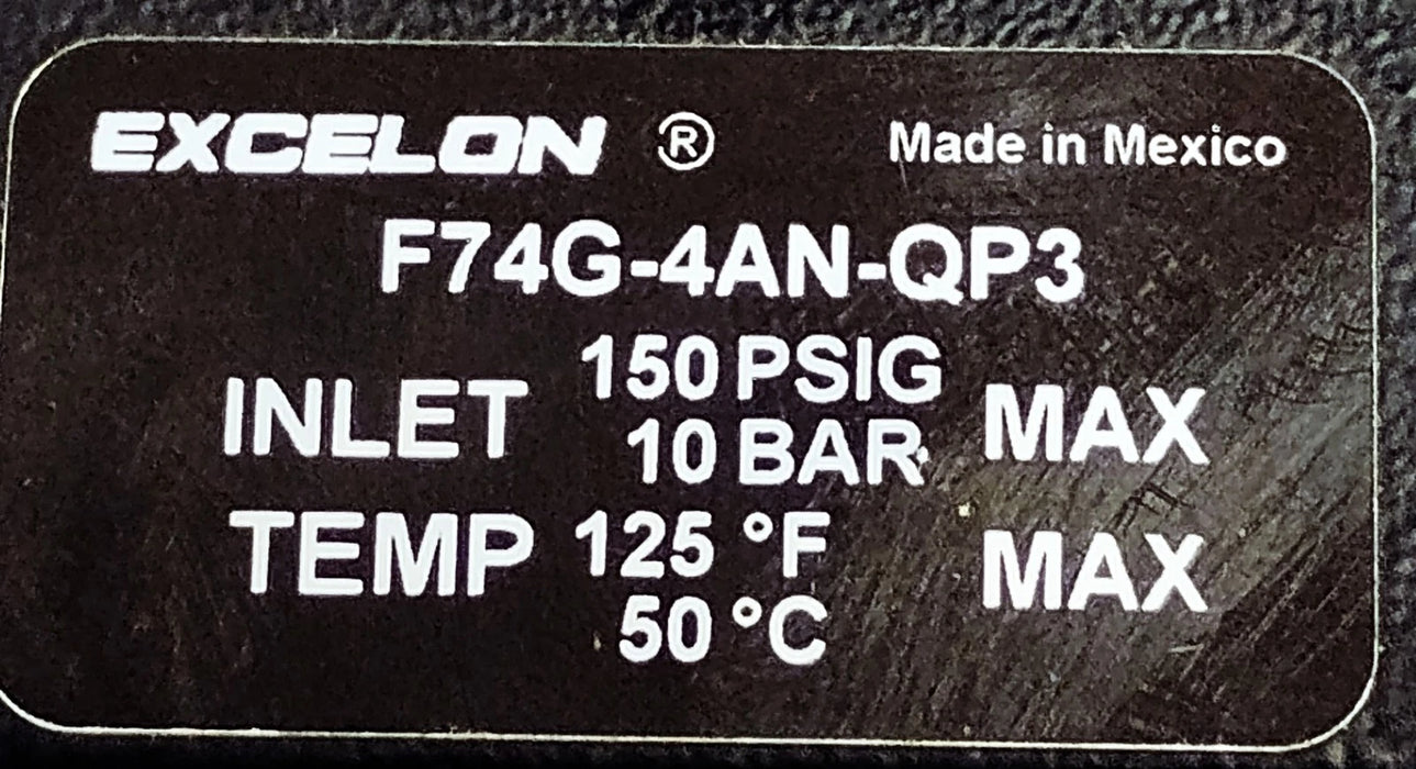 Norgren F74G-4AN-QP3 150 psi 1/2 in PTF 40 Micron Compressed Air filter