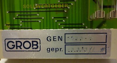 Grob Inc GEN-0039-1 Printed Circuit Board PCB