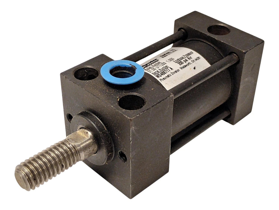 Schrader Bellows 01.00-UTTU33-1.000 200 psi Pneumatic Double-Acting Cylinder