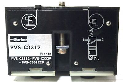 Parker PVSC3312 1/4" 3/2 3-Way Pneumatic Master Supply Valve