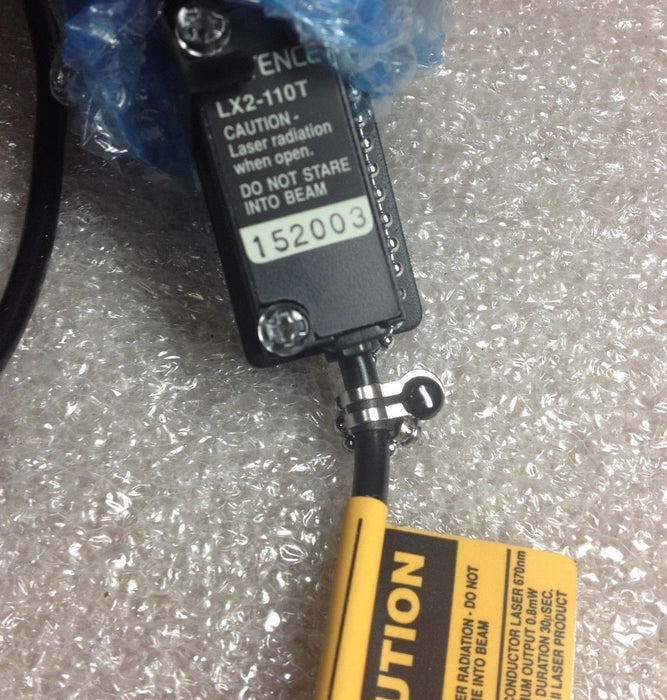 KEYENCE CORP LX2-110T PHOTOELECTRIC THRU-BEAM LASER