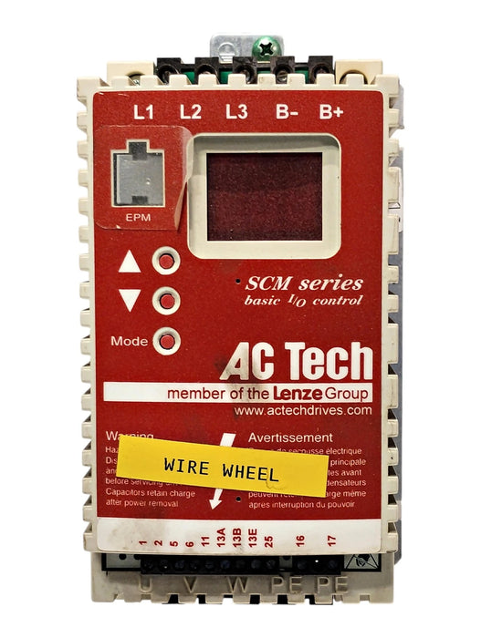 AC Tech SM405 13437479 480 V AC 0.5 hp 3-Phase Drive