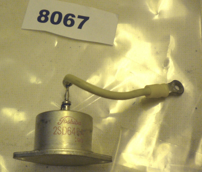 Toshiba Power Transistor 2Sd646A