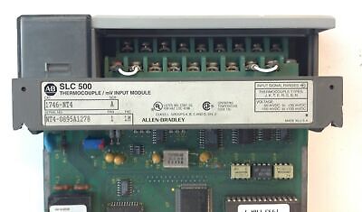 Allen-Bradley 1746-NT4 Ser A FRN 1 SLC 500 Thermocouple / mV Input Module