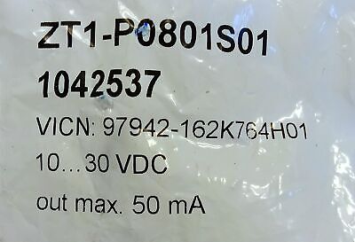 SICK ZT1-P0801S01 10-30VDC 1042537 Photoelectric Proximity Sensor