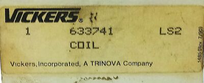 Vickers 633741 110/120 V AC 0.54/0.64 A 50/60 Hz Solenoid Valve Coil