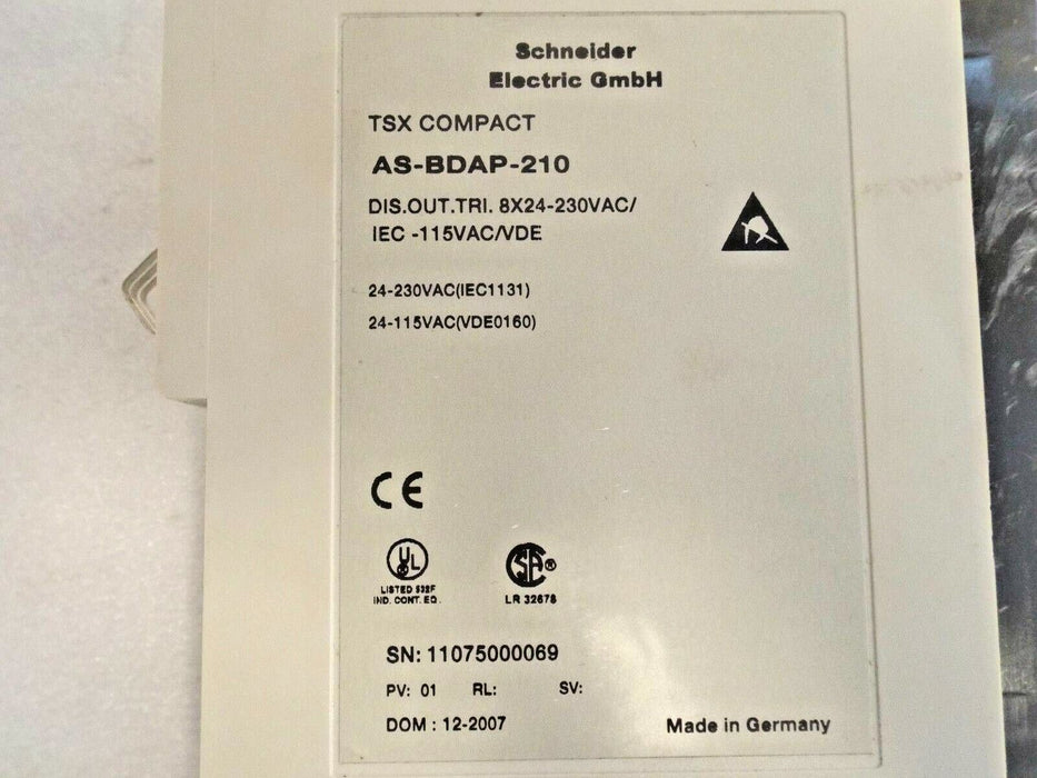 SCHNEIDER ELECTRIC AS-BDAP-210 DIGITAL OUTPUT MODULE