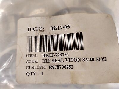 Rexroth R978700292 SV40-52/62 Seal Kit for Variable Volume Silentvane Pump