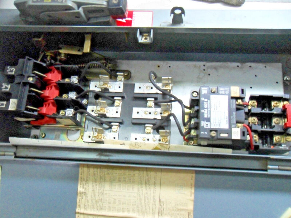 Square D 8538-Sbg-13 AC Combination Starter