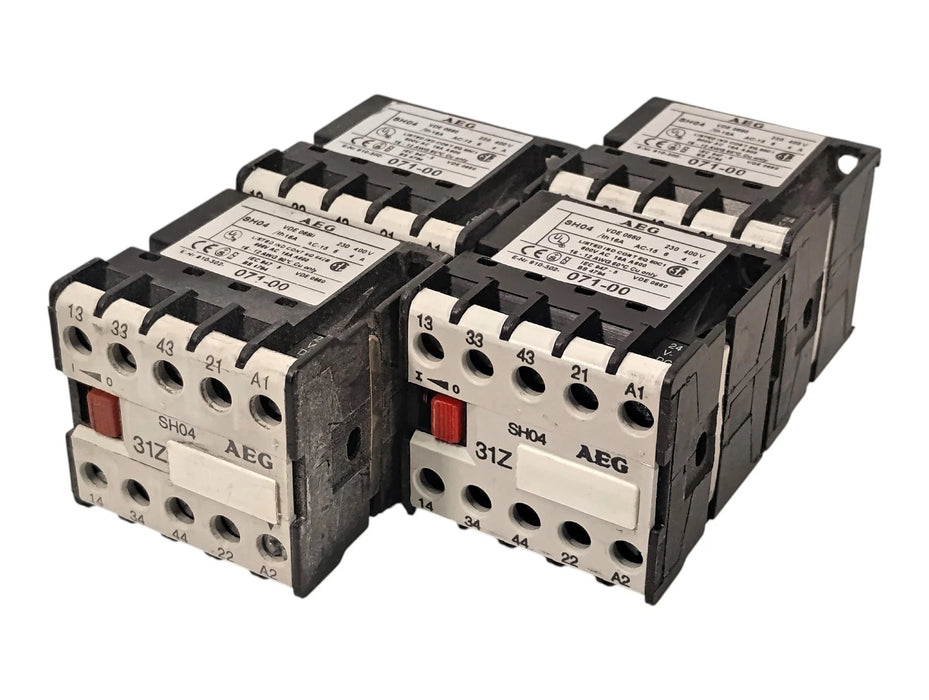AEG SH04.31Z-A 600 V AC 16 A Mini Relay w/ 24 V DC Coil