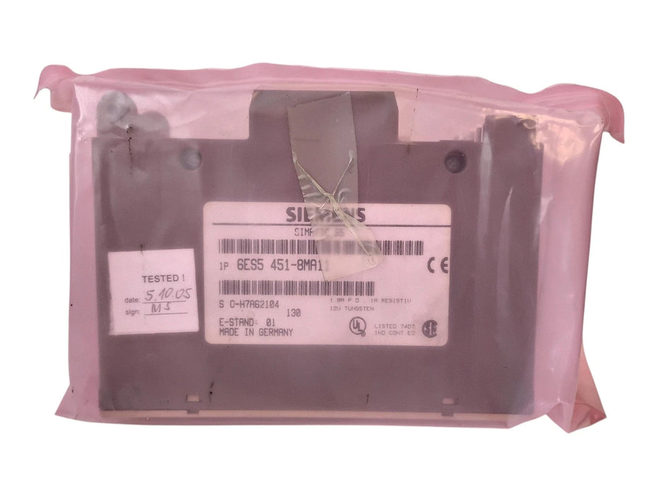 Siemens 6ES5 451-8MA11 24 V DC 1 A SIMATIC S5 Digital Output Module