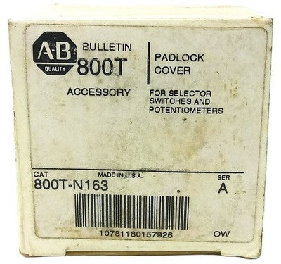 Allen-Bradley 800T-N163 Padlock Switch Cover for 800T Series Selector Switches