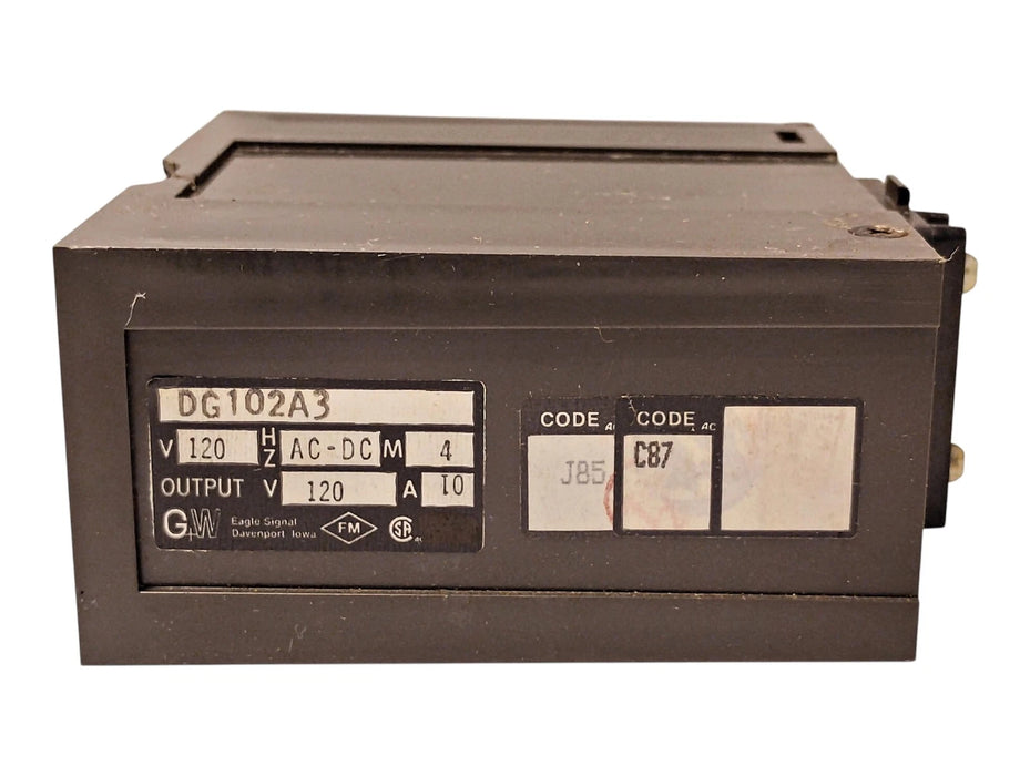 Eagle Signal DG102A3 120 V AC 10 A 1-7 sec Timer Module