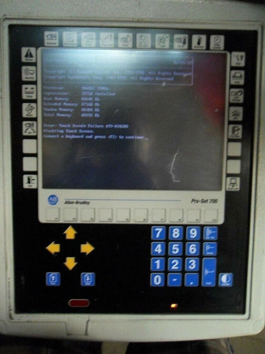 Allen-Bradley PRO-SET 700 6500-PS7DSP OPERATOR INTERFACE