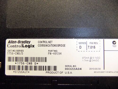Allen-Bradley 1756-CNB/D Bridge Module