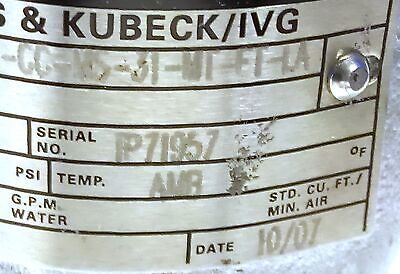 Dresser 19110MCF-2-CC-MS-31-MT-FT-LA Pressure Relief Valve