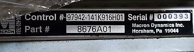 Macron Dynamics 8676A01 97942-141K916H01 Linear Actuator w/ Carriage and Motor