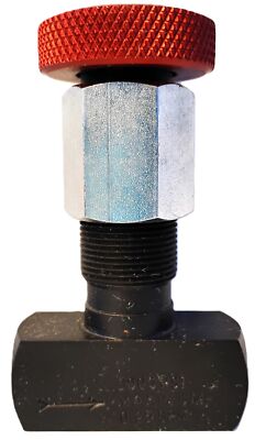 Parker RCP400SM Hydraulic Flow Control Valve w/ Relief Knob