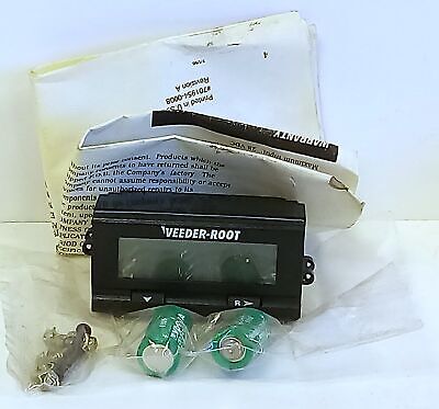 Danaher A103-007 VEEDER-ROOT 8-Digit LCD Electronic Counter w/ Battery Backup