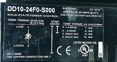 Watlow DD10-24F0-S000 DIN-A-MITE® 120-240 V AC Solid State Current Transformer