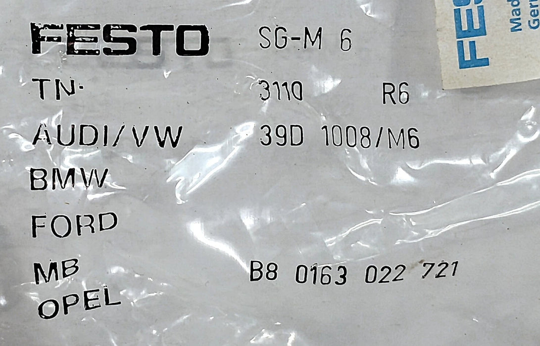 Festo SG-M6 3110 Rod Clevis for Cylinders