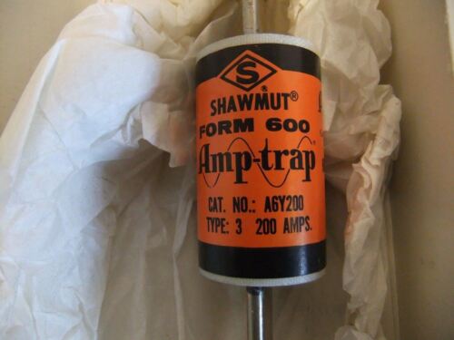 Shawmut Amp-Trap Fuse A6Y200 A6Y200-3