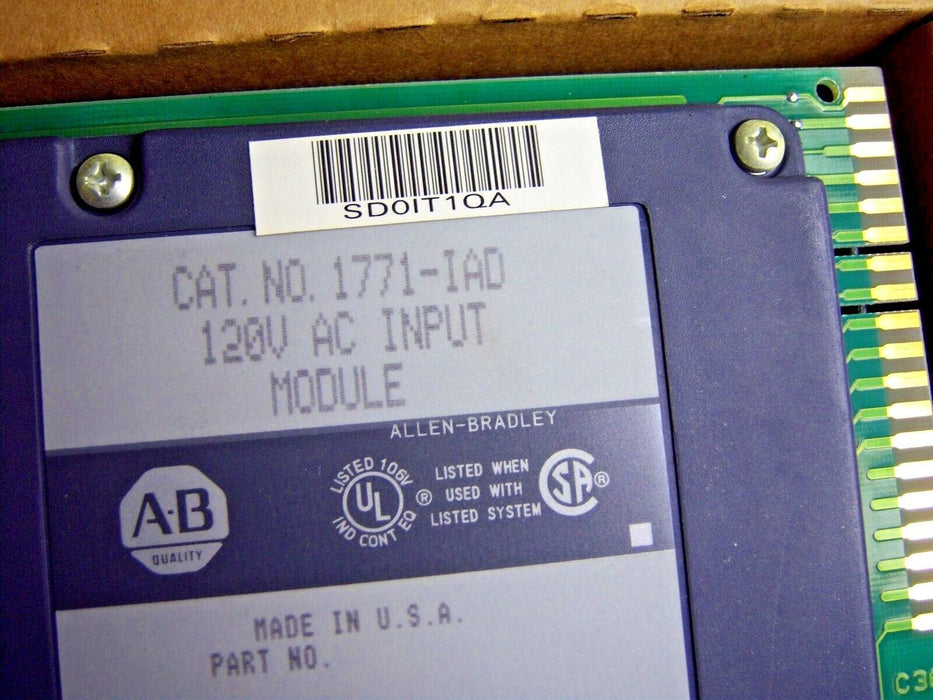 Allen-Bradley 1771-IAD Input