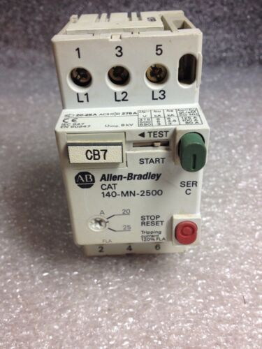 Allen-Bradley 140-MN-2500 Series C Manual Motor Protector