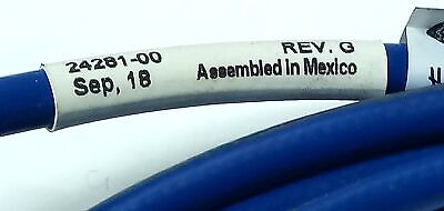 Rosemount 24281-00 Rev G 5 m VP8 PLC Cable for use with PH/ORP Transmitters