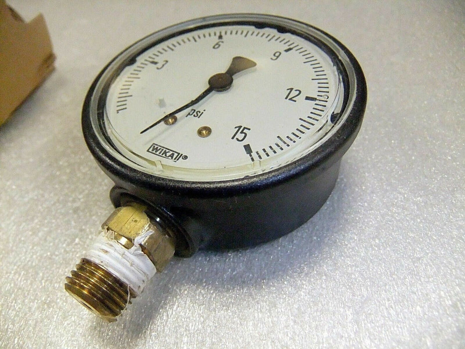 Wika 9677976 15PSI Pressure Gauge