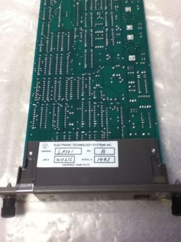 ELECTRONIC TECHNOLOGY SYSTEMS INC LPS01 SLAVE POSITION MODULE