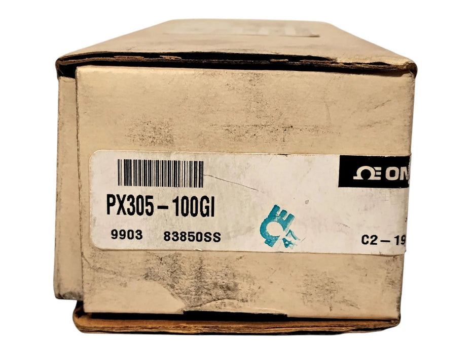 Omega Engineering PX305-100GI 12-30VDC 0-100 psi 1/4 in NPT Pressure Transmitter