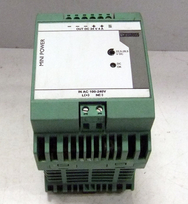 Phoenix Contact Power Supply MINI-PS-100-240AC/24DC/4