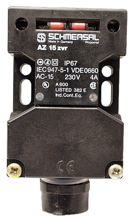 Schmersal AZ 15 ZVR 230 V 4 A Safety Interlock Switch
