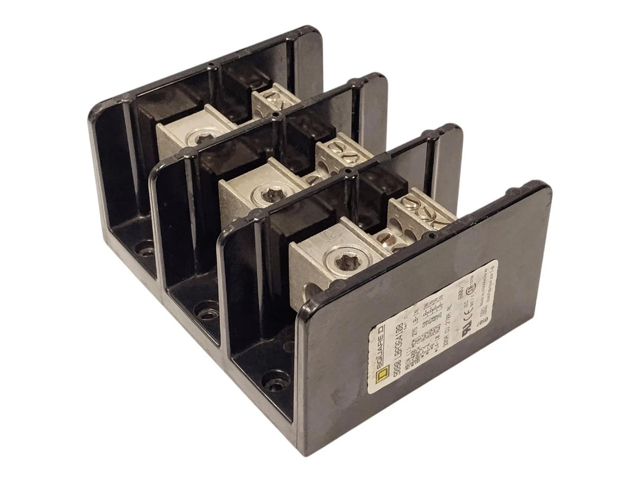 Square D 9080-LBA364108 600 V 335 A Power Distribution Block