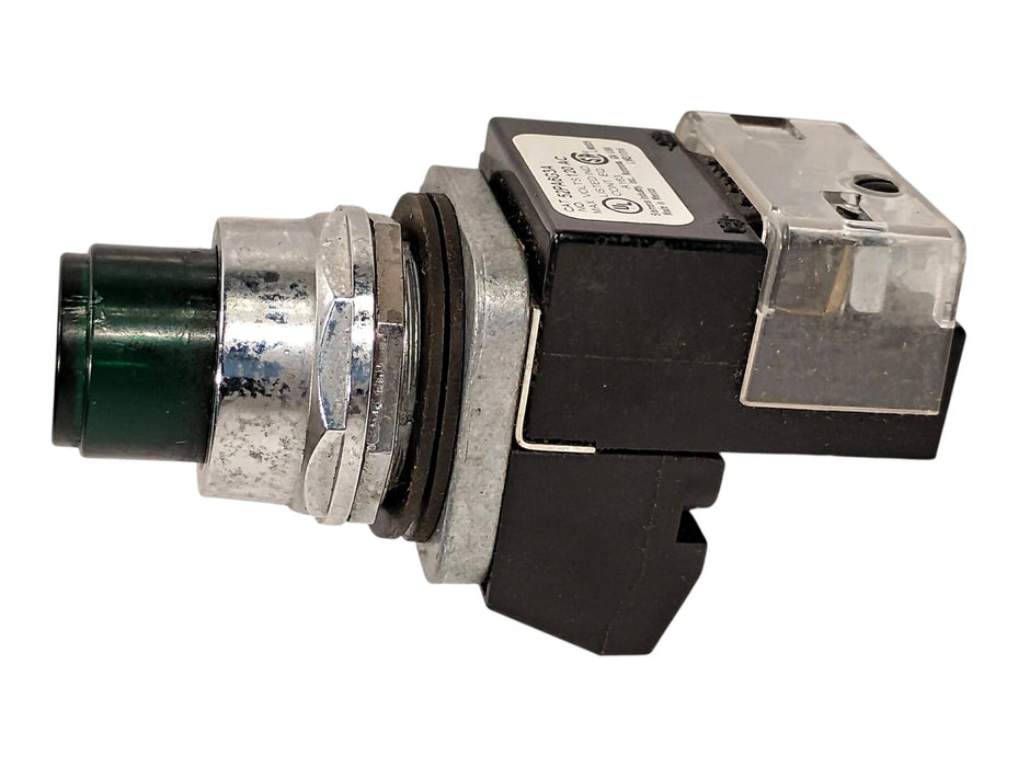 Siemens 52PA6G3A 120 V AC Transformer Type Momentary Illuminated Pushbutton