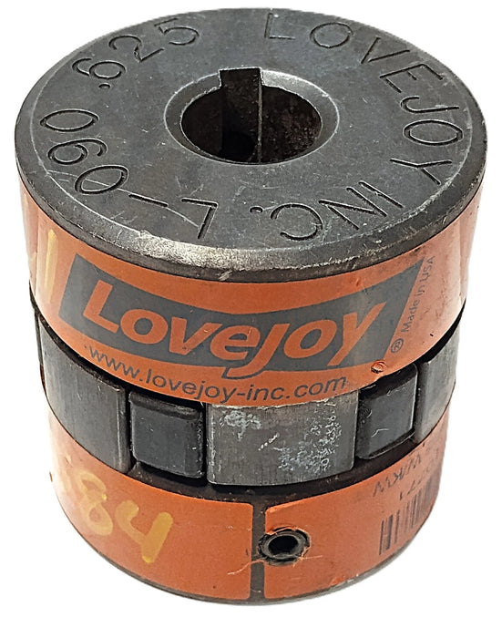 Lovejoy L-090.625 5/8 in Flexible Coupling 3 Piece Assembly